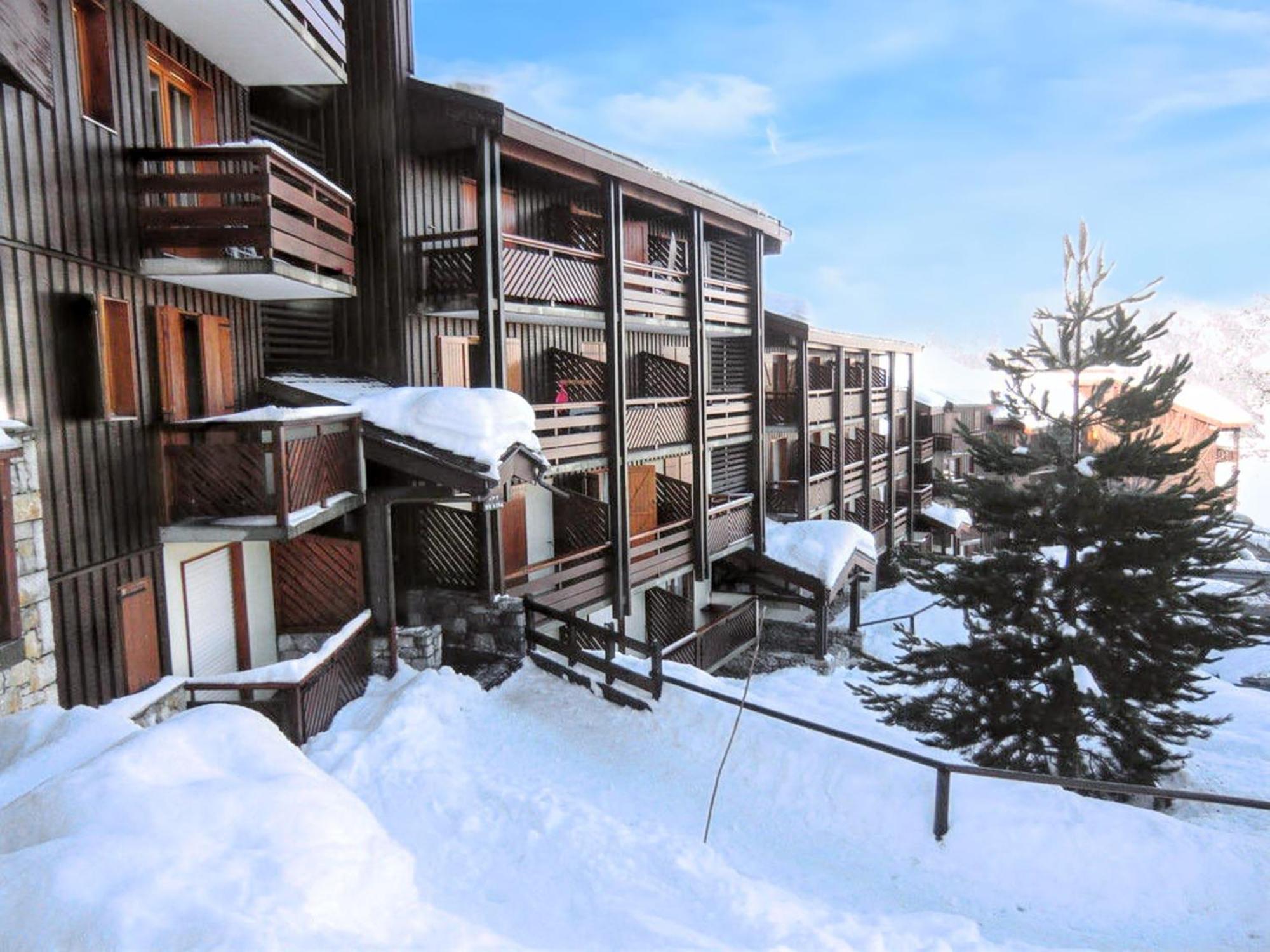 Appartement Au Pied Des Pistes A La Plagne - Vue Sur Montagne - מראה חיצוני תמונה
